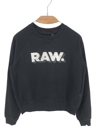 Жіночий світшот g-star raw premium core чорного кольору у розмірі s