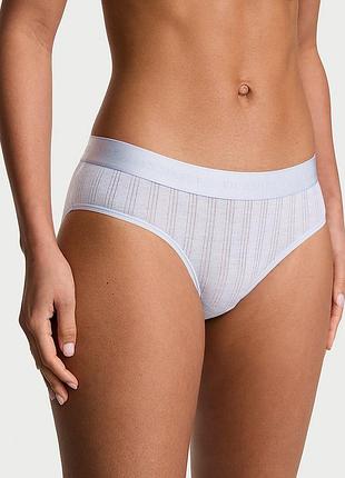 Женские трусики victoria's secret (2783753436) ultra-fine modal logo hiphugger xxl голубые