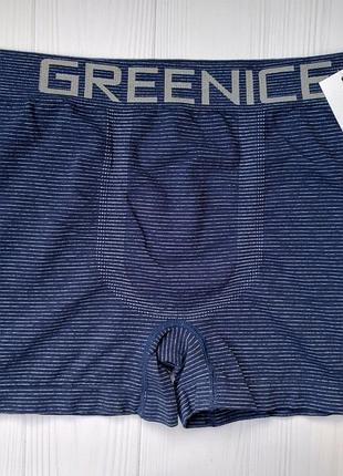 Мужские боксеры greenice бесшовные темно синий xxxl\xxxxl 4605