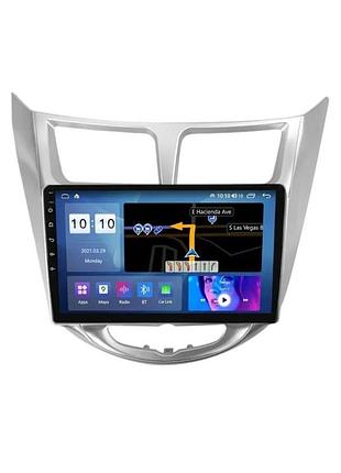 Штатна магнітола серії mekede m200s під hyundai solaris 1 verna, i-25, accent 2010-2016 (dodge attitude
