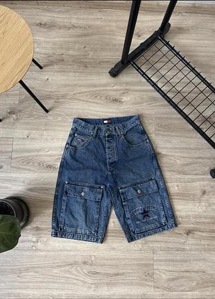 Шорти джинсові карго tommy hilfiger jeans