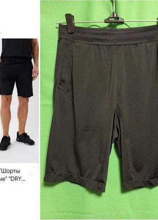 Подовжені шорти велосипедки з кишенями uniqlo dri-fit
