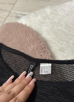 Лонг сітка від h&m 5