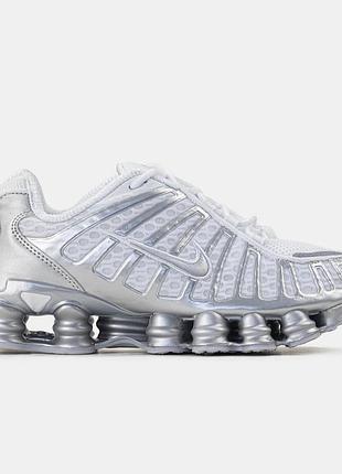 Shox tl light bone metallic silver cool grey
