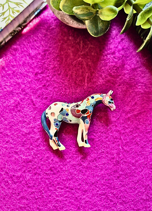 Брошка підвска topp - the trail of painted ponies