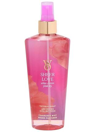 Парфумований спрей для тіла victoria's secret sheer love mist 250 мл
