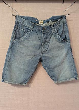 Шорти levi’s оригінал джинсові карго світлий денім w38 xl