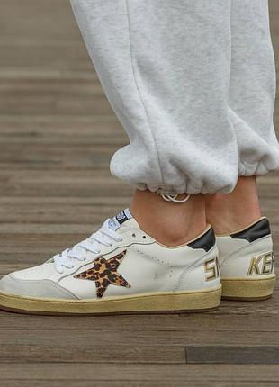 Golden goose ball star leopard star