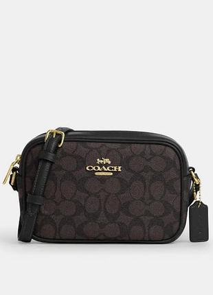 Coach mini jamie camera bag in signature canvas