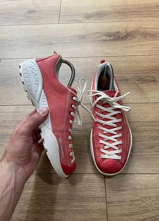 Жіночі шкіряні трекінгові кросівки фірми scarpa mojito summer оригінал