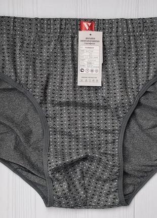 Труси чоловічі veriboy плавки сірий темний батал 5xl 1753