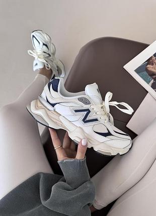 New balance 9060 | “white / navy blue” premium (2)