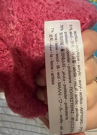 Кофта в составе шерсть zara 3