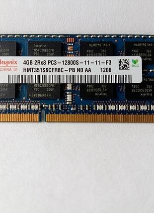 Sodimm оперативная память для ноутбука 4gb hynix ddr3-1600mhz pc3-12800s