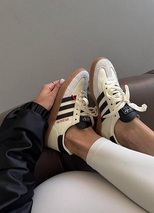 Жіночі кросівки adidas spezial | cream / black / red