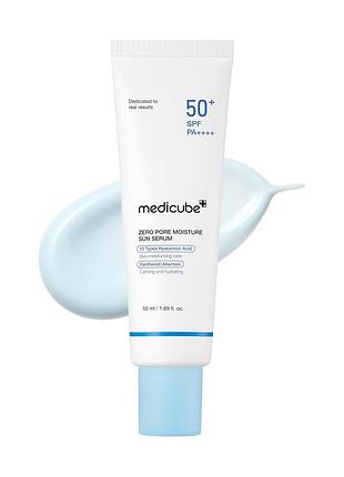 Сонцезахисна сироватка medicube - zero pore moisture sun serum spf50+ pa++++ (50ml)
