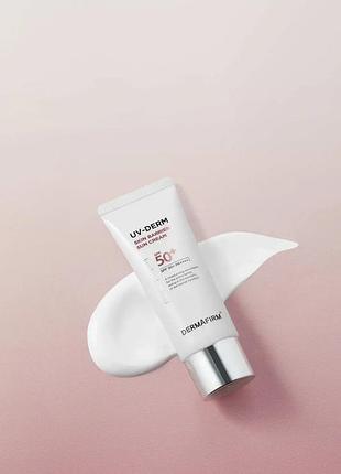 Бар’єрний сонцезахисний крем з spf-uv-derm dermafirm skin barrier sun-cream spf 50, 40мл