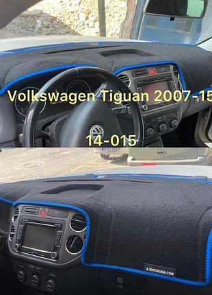 Накидка на панель приладів volkswagen tiguan, 2007+