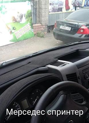 Накидка на панель приборов mercedes-benz sprinter w906 2006-2018