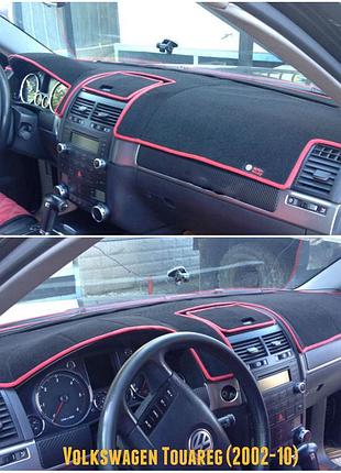 Накидка на панель приборов volkswagen touareg, 2002-2010