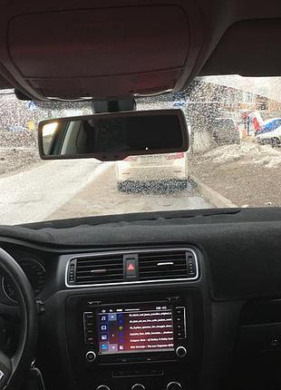 Накидка на панель приборов volkswagen jetta а6 2010-2019