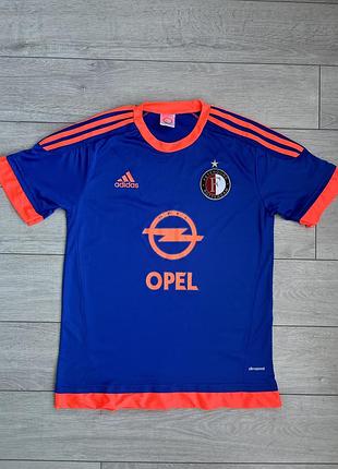 Футбольная джерси футболка фейенорд роттердам Адидас feyenoord rotterdam opel adidas football soccer jersey size m размер