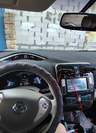 Накидка на панель приборов nissan leaf 1 пок. 2009-2017