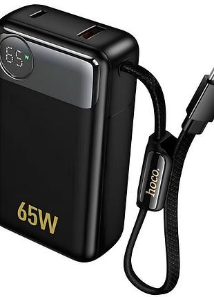 Повербанк hoco q53 skillful pd65w power bank 12000 mah black
