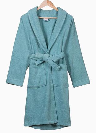 Халат жіночий махровий miranda soft аква xl arya ar-trk111000017466-aqa-xl