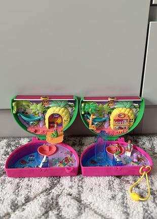 Ігровий набір поллікет кавунова вечірка polly pocket scented watermelon pool party mattel