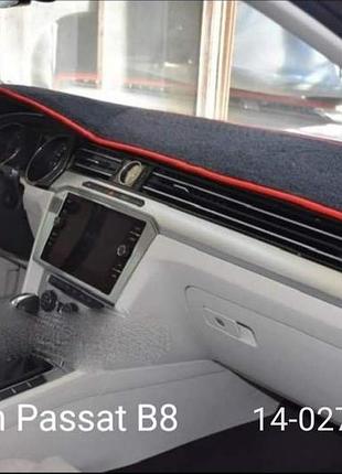 Накидка на панель приборов volkswagen passat b8 2015+