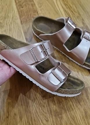 Шльопанці ортопедичні на корку birkenstock / розмір 34 оригінал