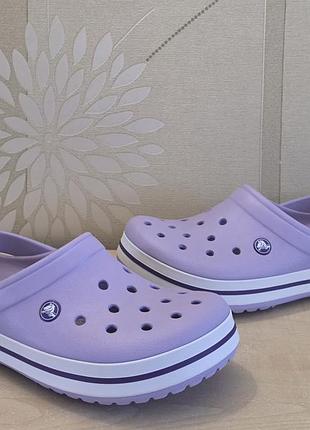 Кроксы сабо crocs crocband оригинал размер м 8/w 10 на 40-41