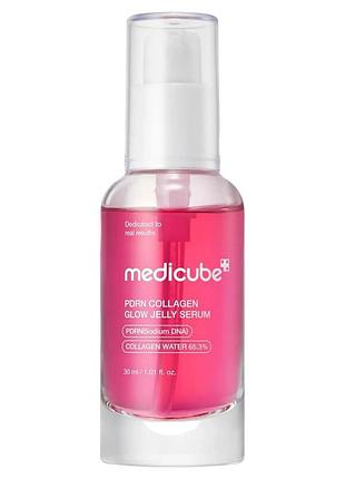 Сироватка-желе з полінуклеотидами та колагеном для сяйва шкіри medicube pdrn collagen glow jelly serum, 30 мл