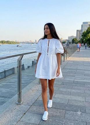 Сукня котонова вільна