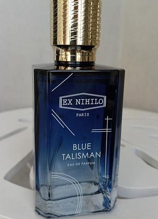 Распил парфюм унисекс blue talisman ex nihilo.