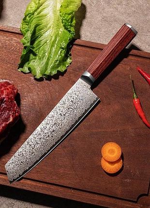 Нож шеф повара damascus dk-lf 3010 kiritsuke