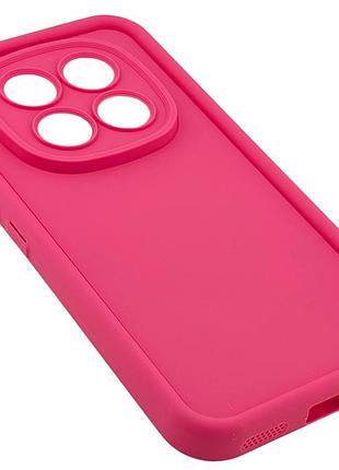 Чехол shock case для xiaomi redmi note 15 pro plus бампер силиконовый розовый 3