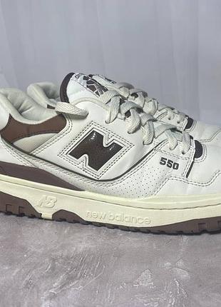 Кроссовки мужские new balance 550 beige