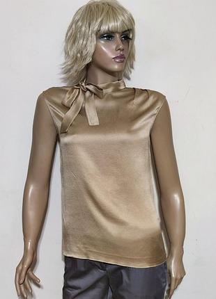 Alberta ferretti шелковій топ блуза /8361/n