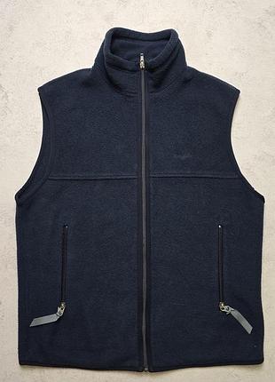 Флісова жилетка patagonia synchilla vest mens m navy blue full zip fleece style made portugal