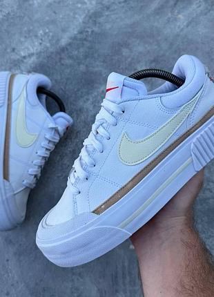 Кроссовки женские nike court legacy lift (38 (24 см))