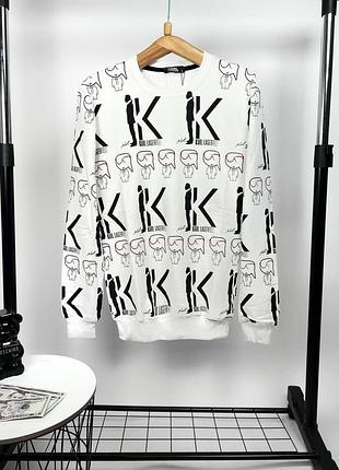 Брендовый мужской свитшот karl lagerfeld