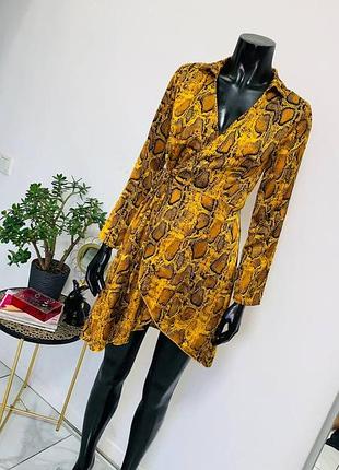 Яркое платье missguided, размер uk 6 (xs/34)