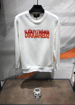 Брендовый мужской свитшот dsquared
