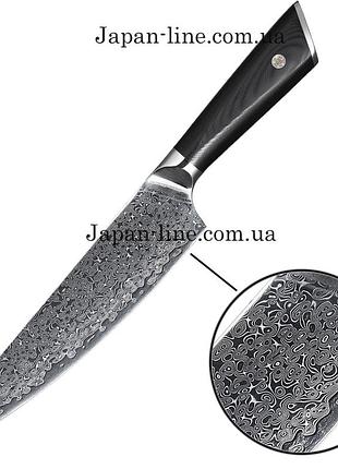 Нож повара damascus dk-lkb 5001