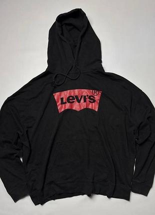 Худі levi's standard graphic з капюшоном розмір xxl -500 грн.,сірий світшот levi's classik housemark розмір xxxl