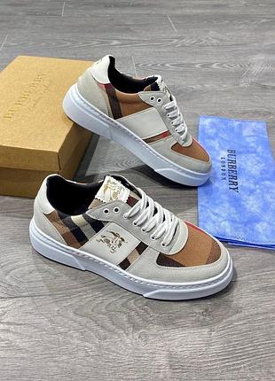 Брендові чоловічі кросівки burberry