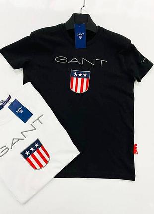 Брендовая мужская футболка gant
