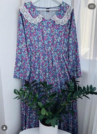 Shein. фірмова сукня з красивим коміром